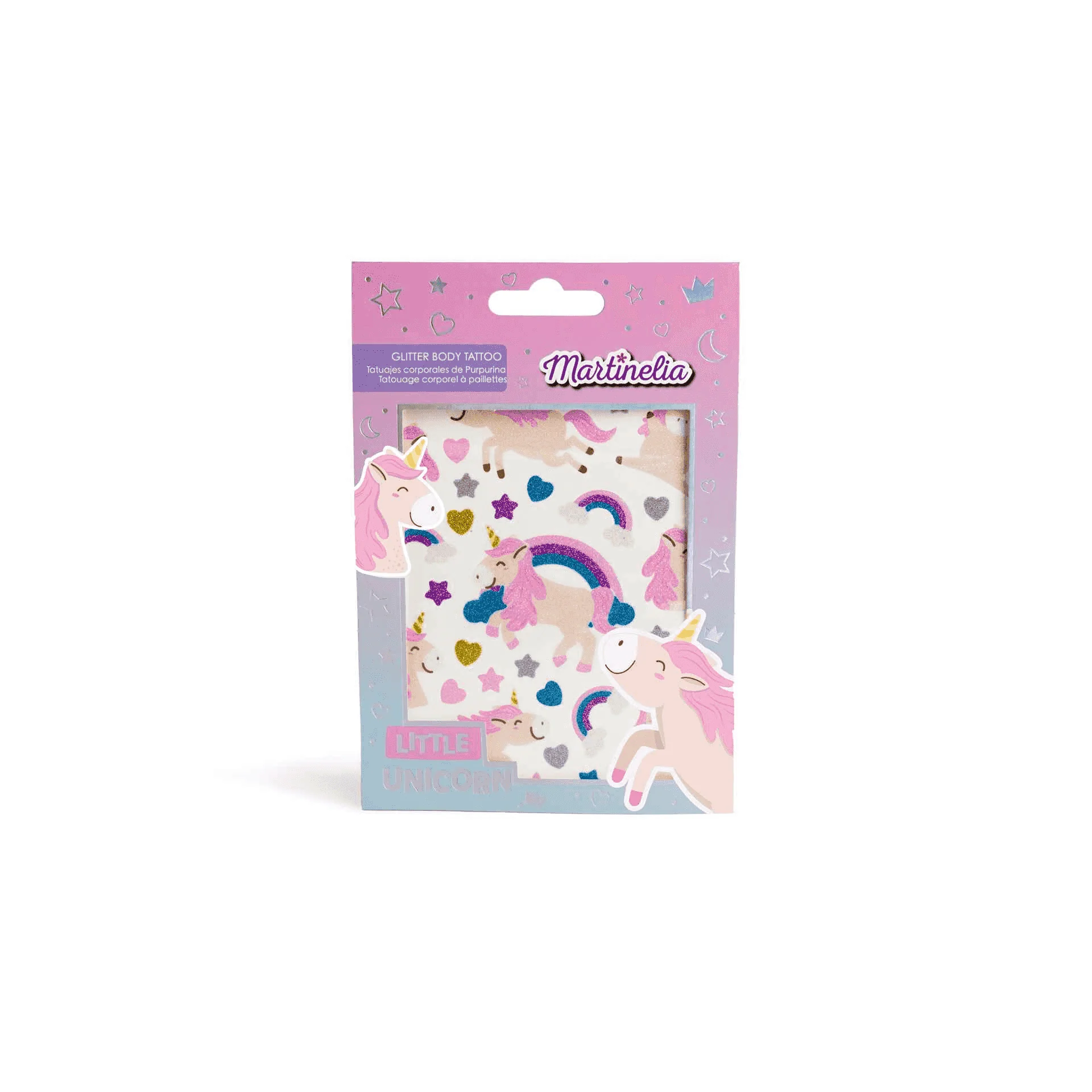 Martinelia Unicorn Glitter Tattoo - Image 2