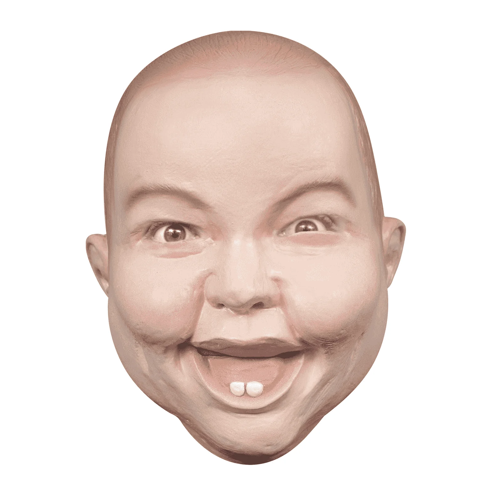 Máscara Bebé sonriente para disfraz
