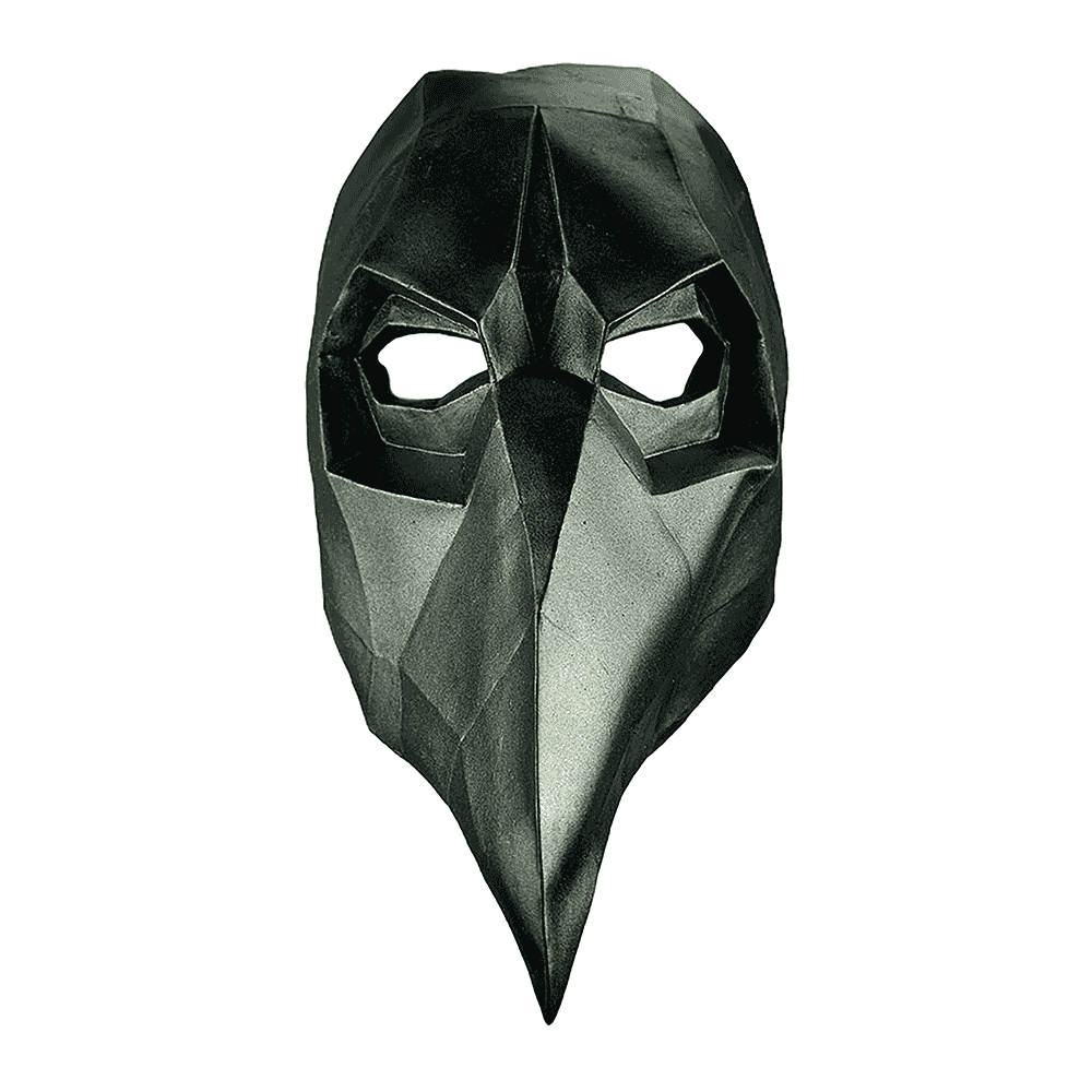Máscara Low poly para disfraz