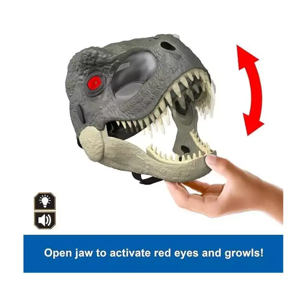 Máscara para juegos de imitación de T. Rex de Jurassic World - Image 2