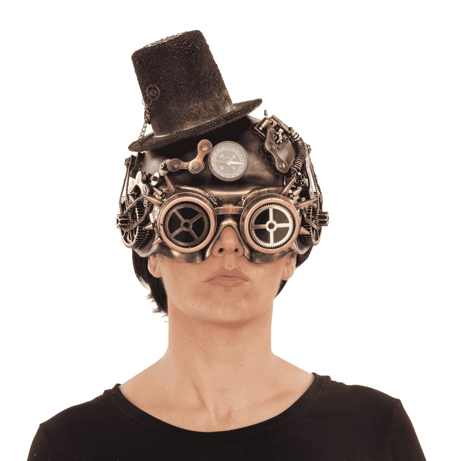 Máscara Steampunk para disfraz