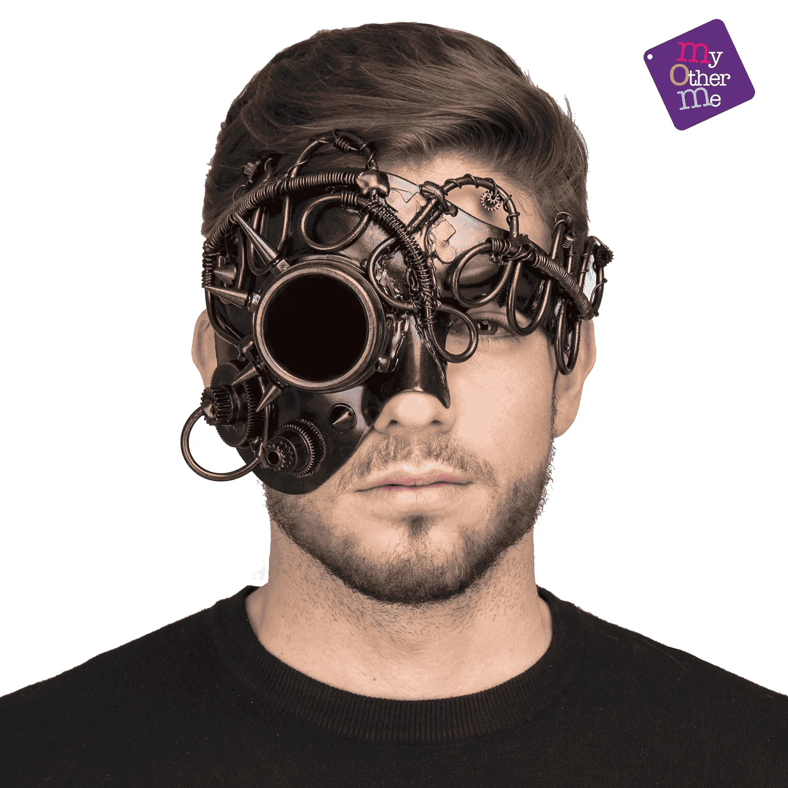Máscara Steampunk para disfraz