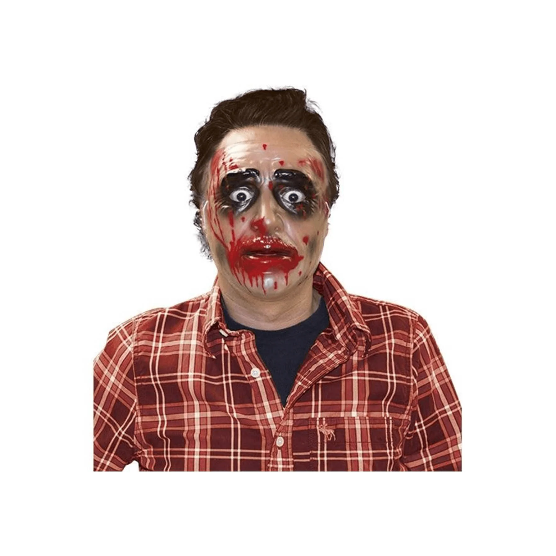 Máscara Transparente Zombie Hombre