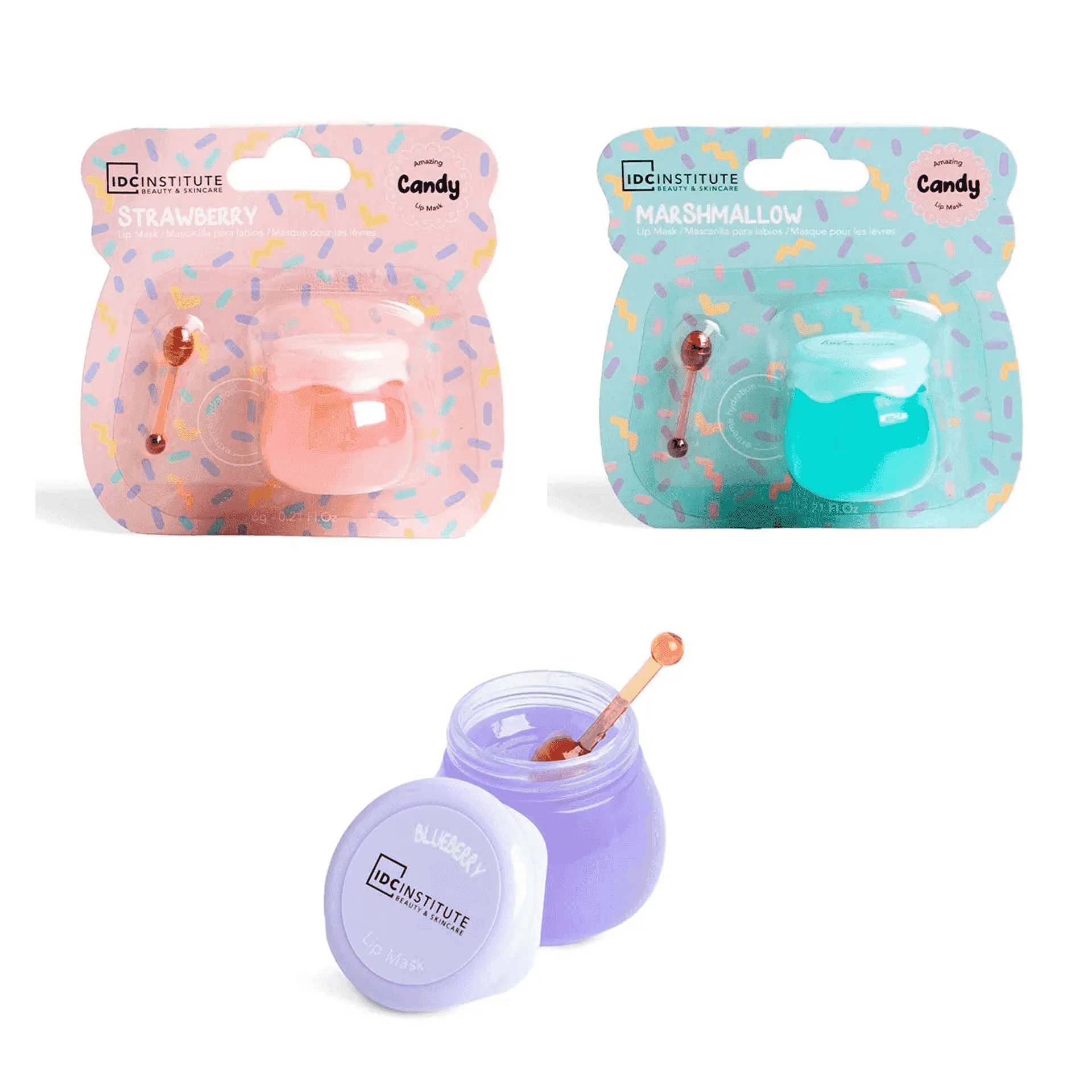Mascarilla Labial Candy Lip Mask IDC Institute Surtido