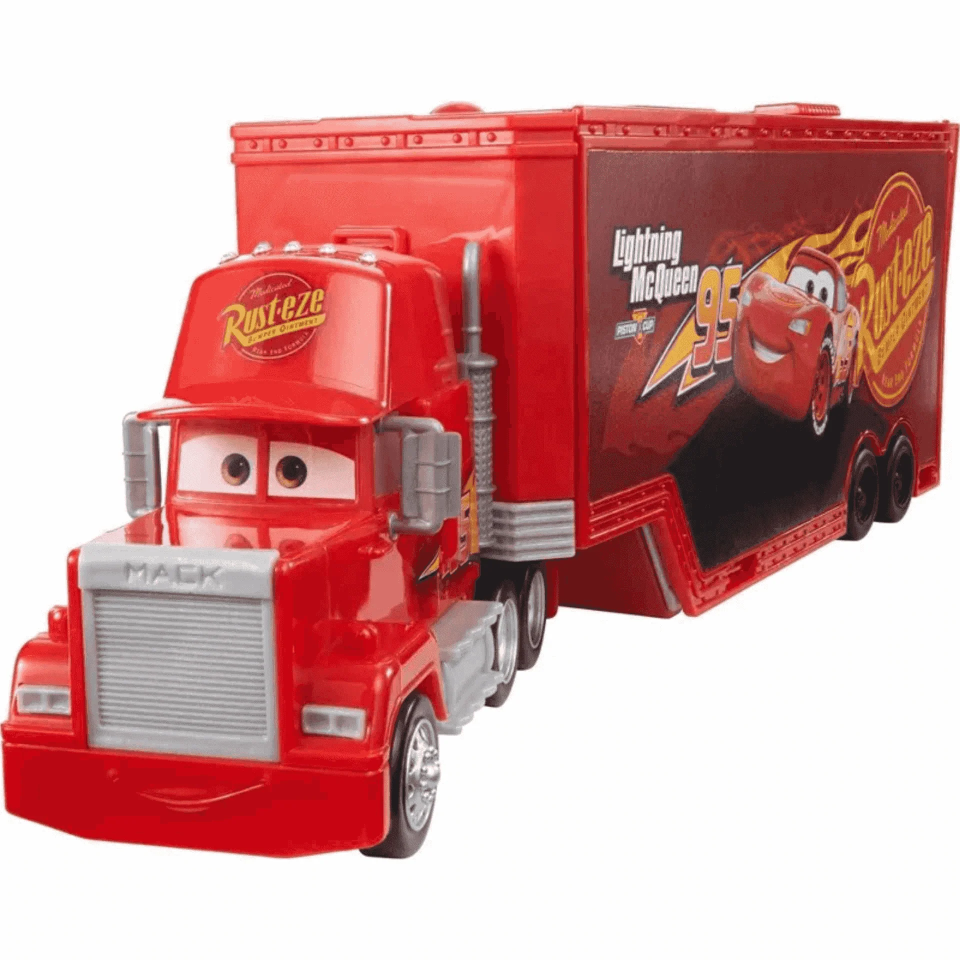 Mattel Cars Camión Mack Convertible Pista para Coches