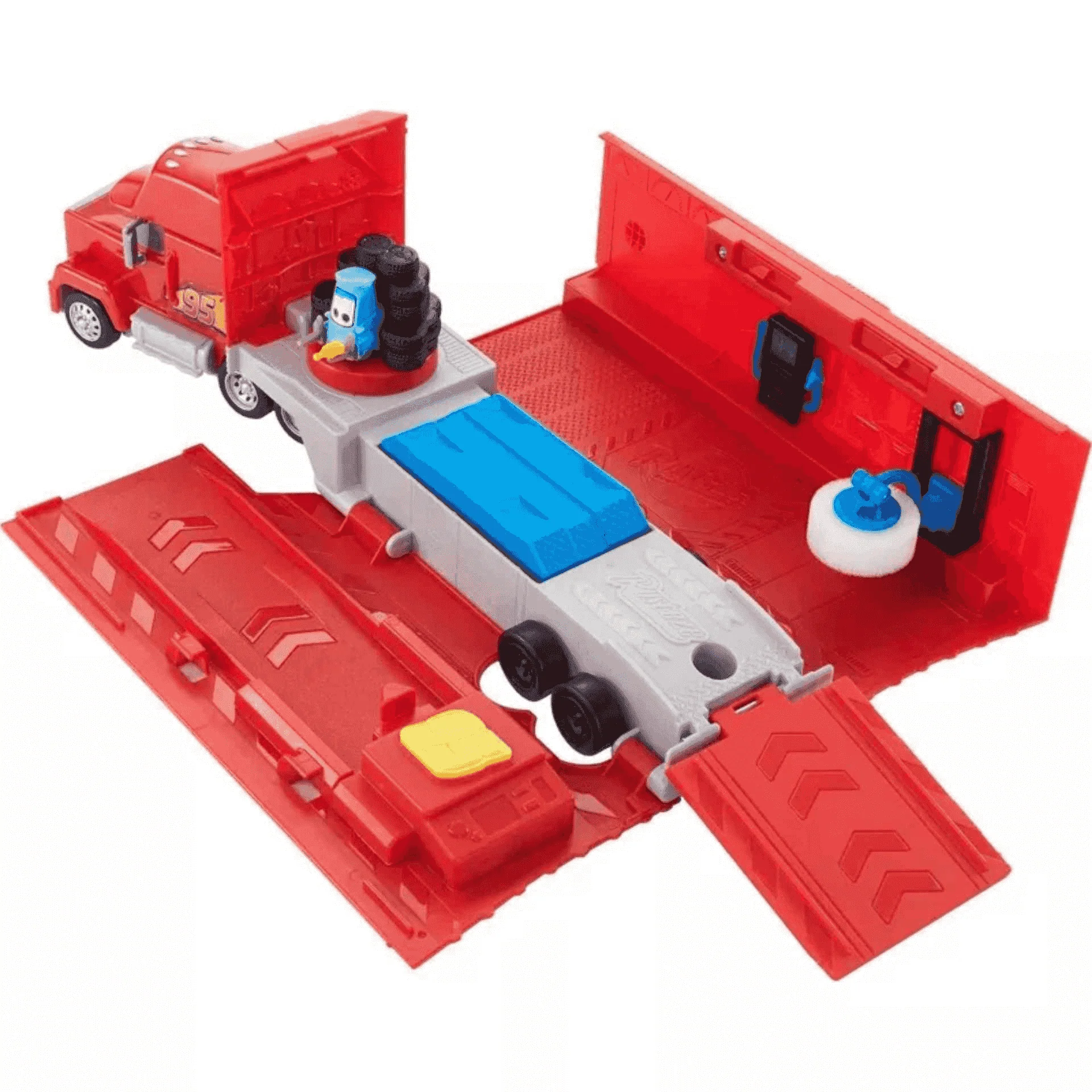 Mattel Cars Camión Mack Convertible Pista para Coches - Image 2