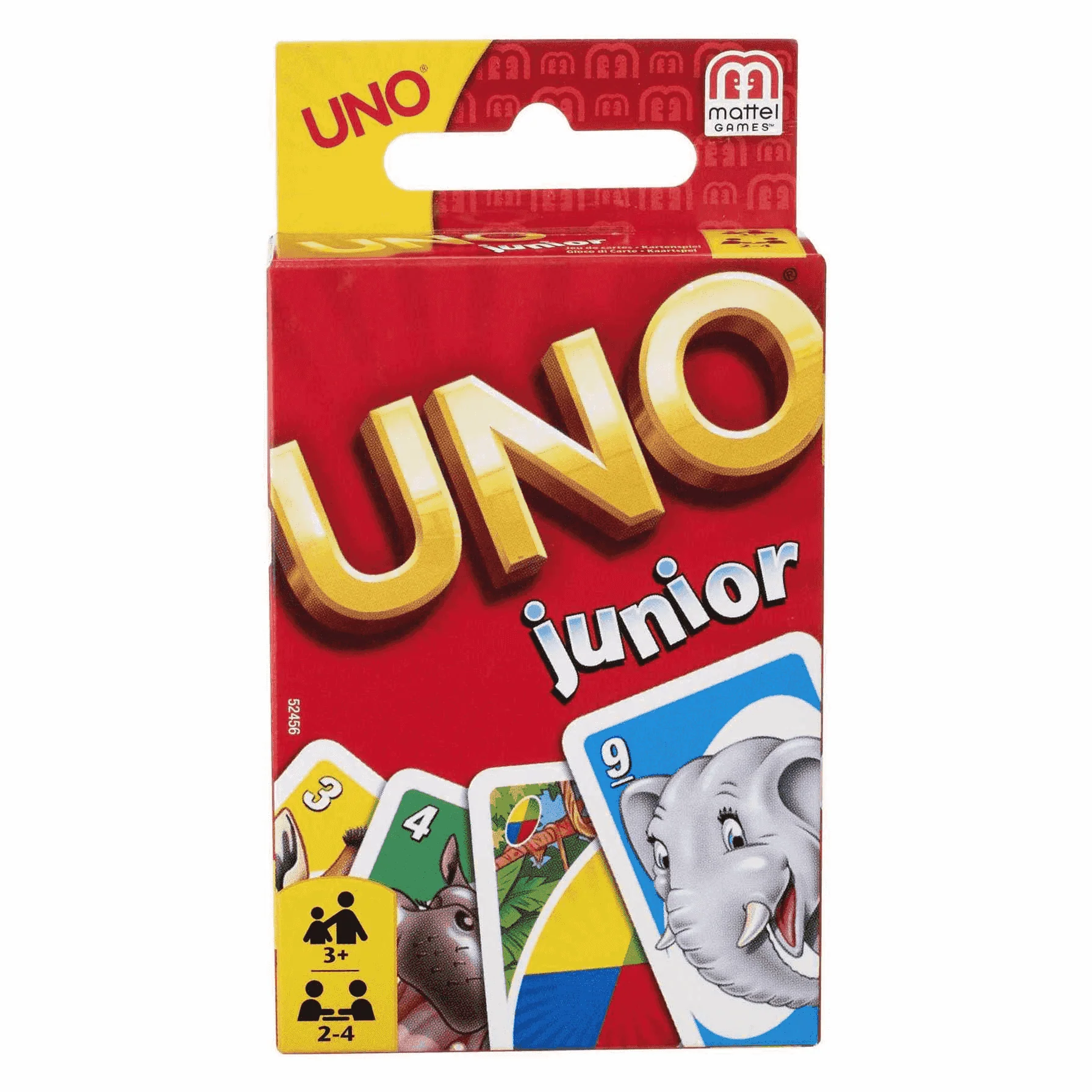 Mattel Games Juego de cartas UNO Junior 3 años