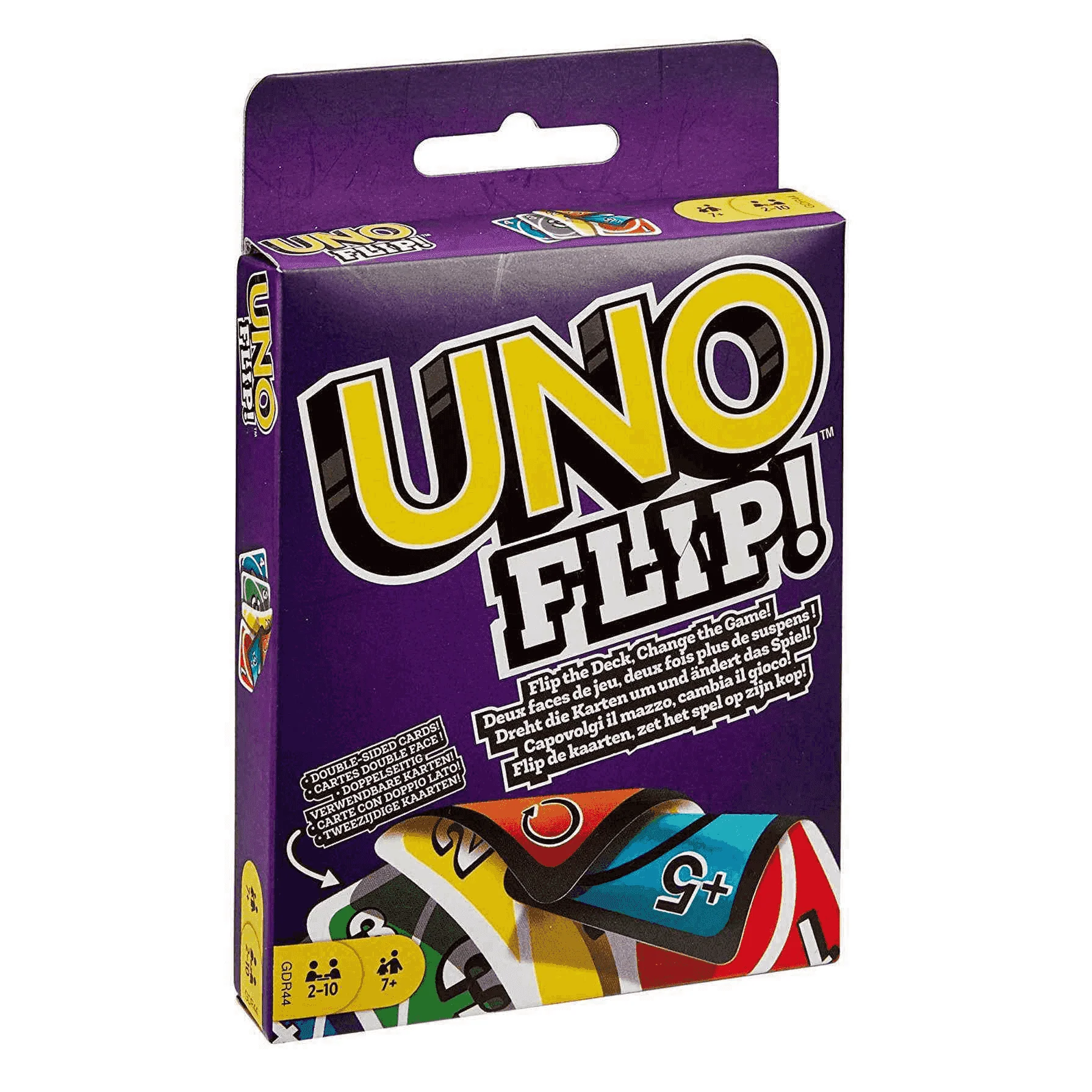 Mattel Games UNO Flip juego de cartas 7 años