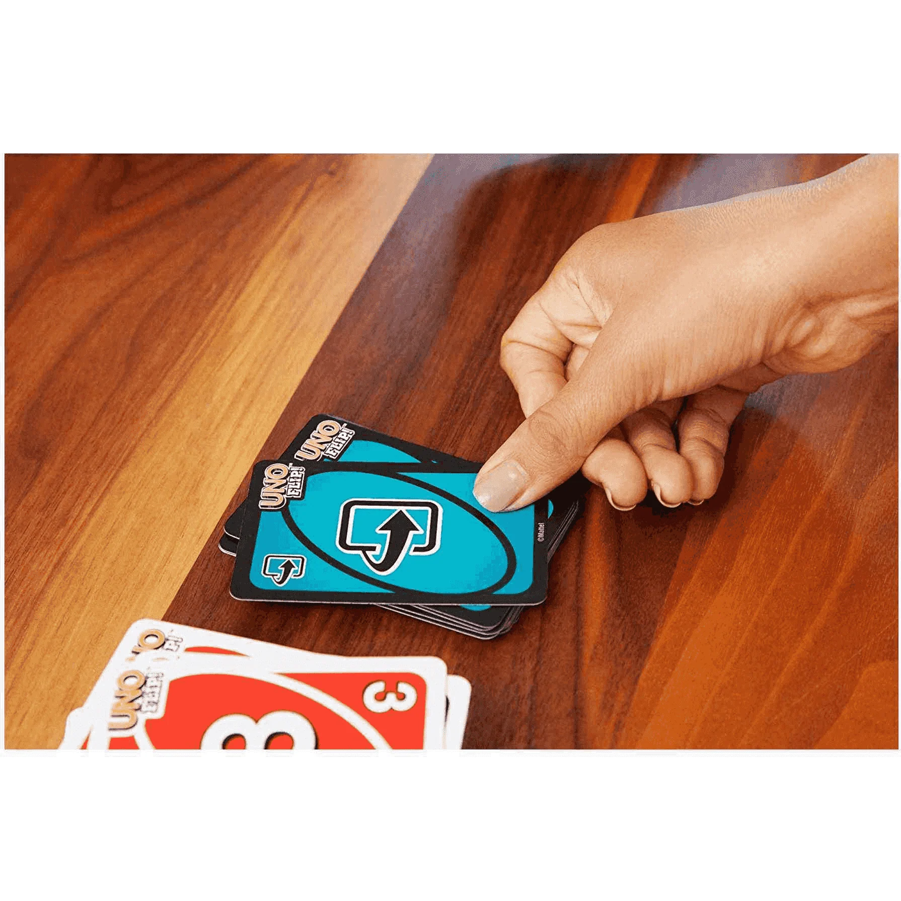 Mattel Games UNO Flip juego de cartas 7 años - Image 2