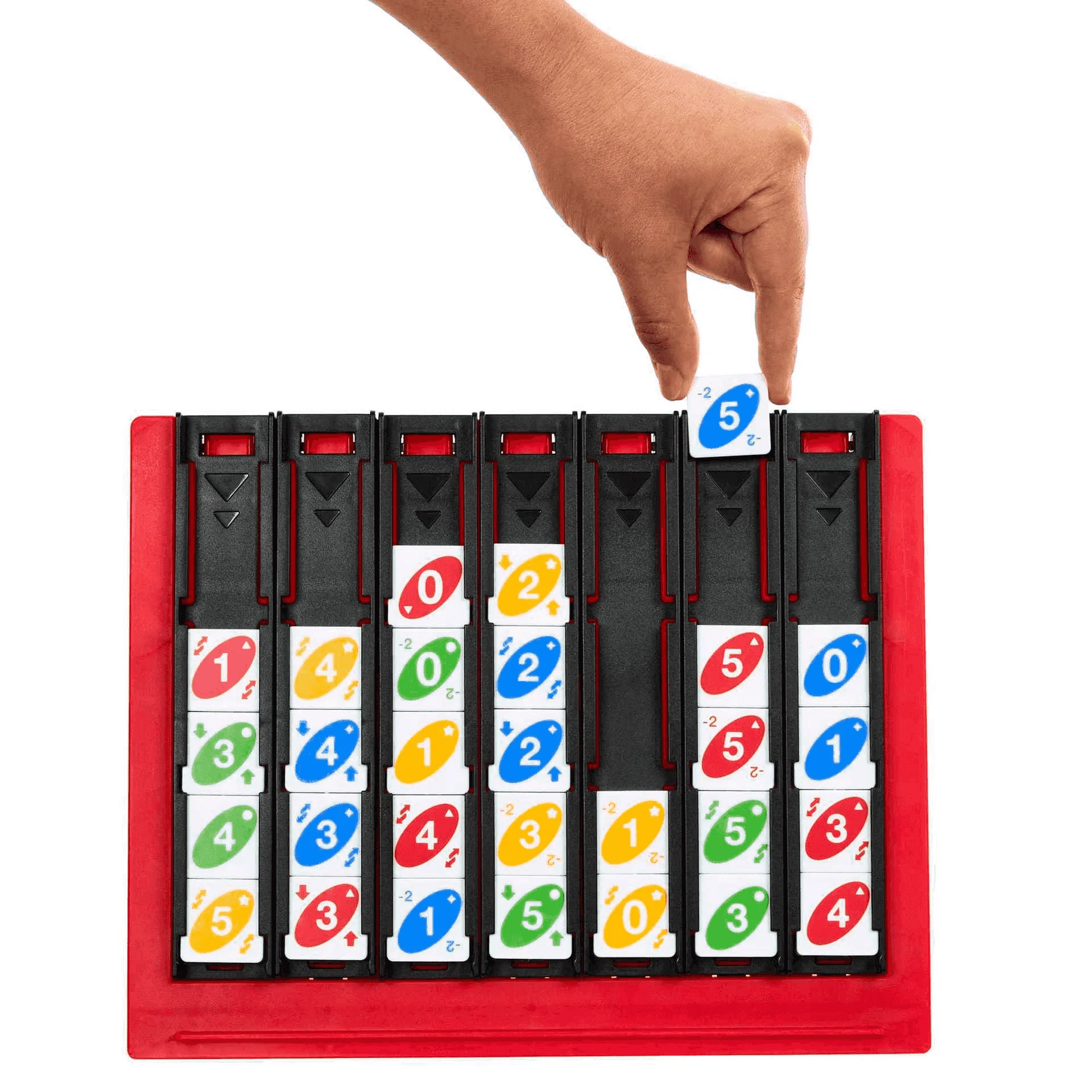Mattel Games UNO Quatro Juego de mesa cuatro en raya con fichas - Image 3