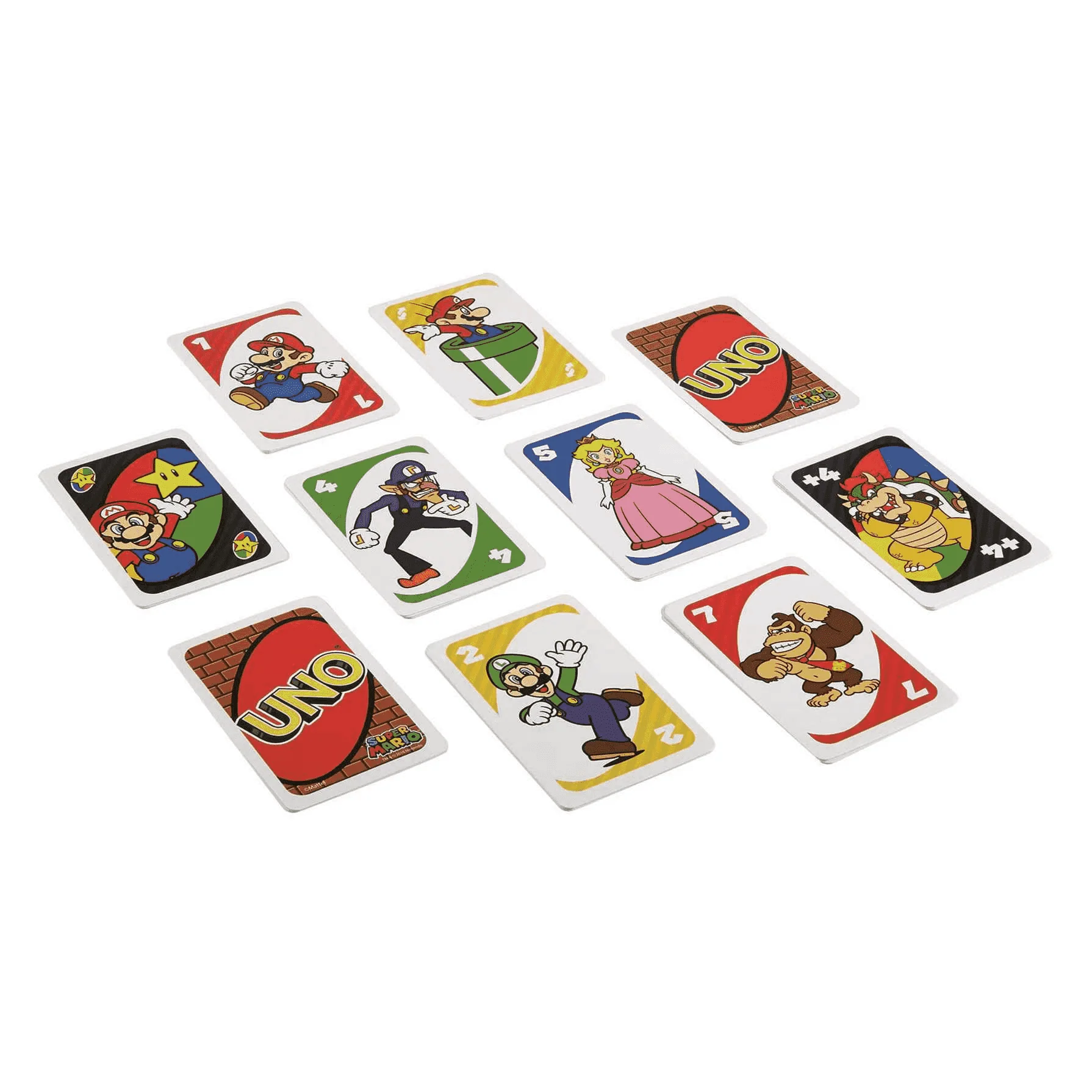 Mattel Games UNO Super Mario Juego de cartas 7 años - Image 3