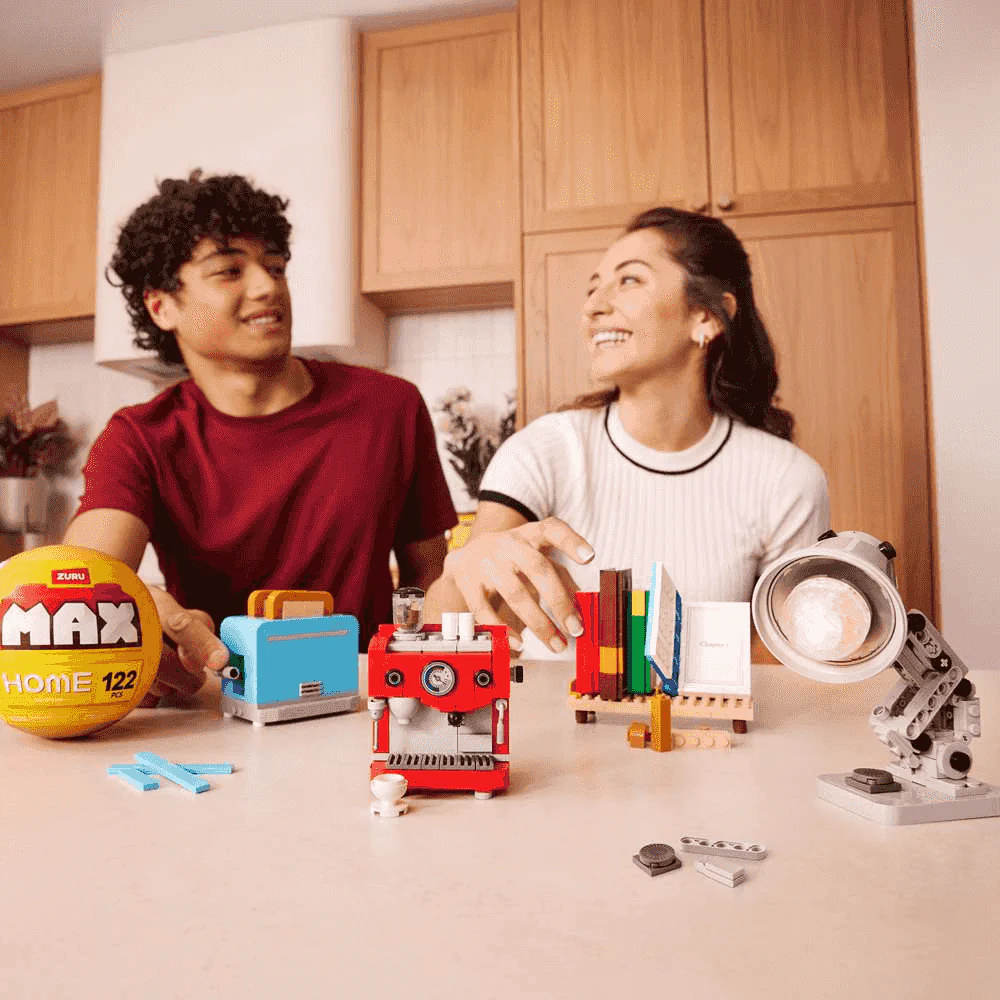 MAX Home Collection – Cápsula Sorpresa de Construcción (138 piezas) | ZURU - Image 8