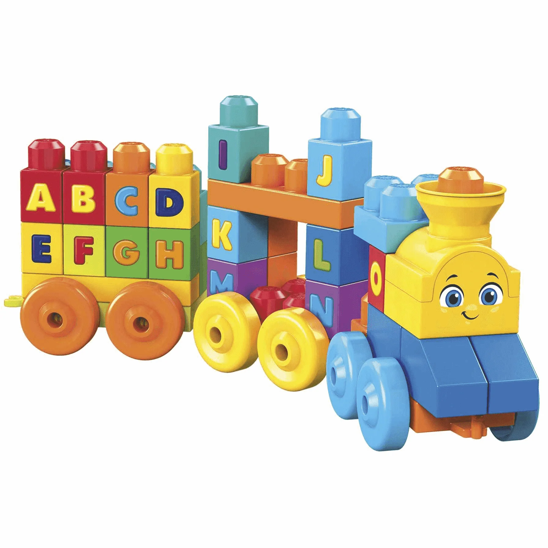 Mega Bloks Tren Musical ABC Juguete de Bloques de Construcción