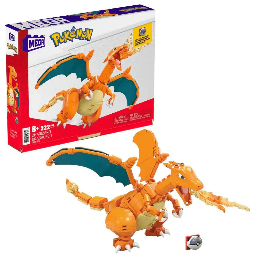 Mega Construx Pokémon Charizard - Juguete de Mega Pokémon - Image 5