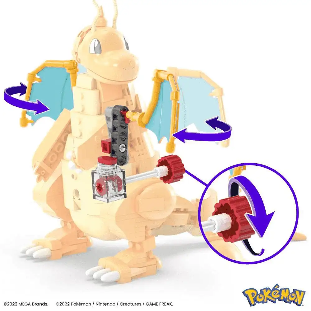 Mega Construx Pokémon Dragonite - Juguete de Mega Pokémon - Image 4