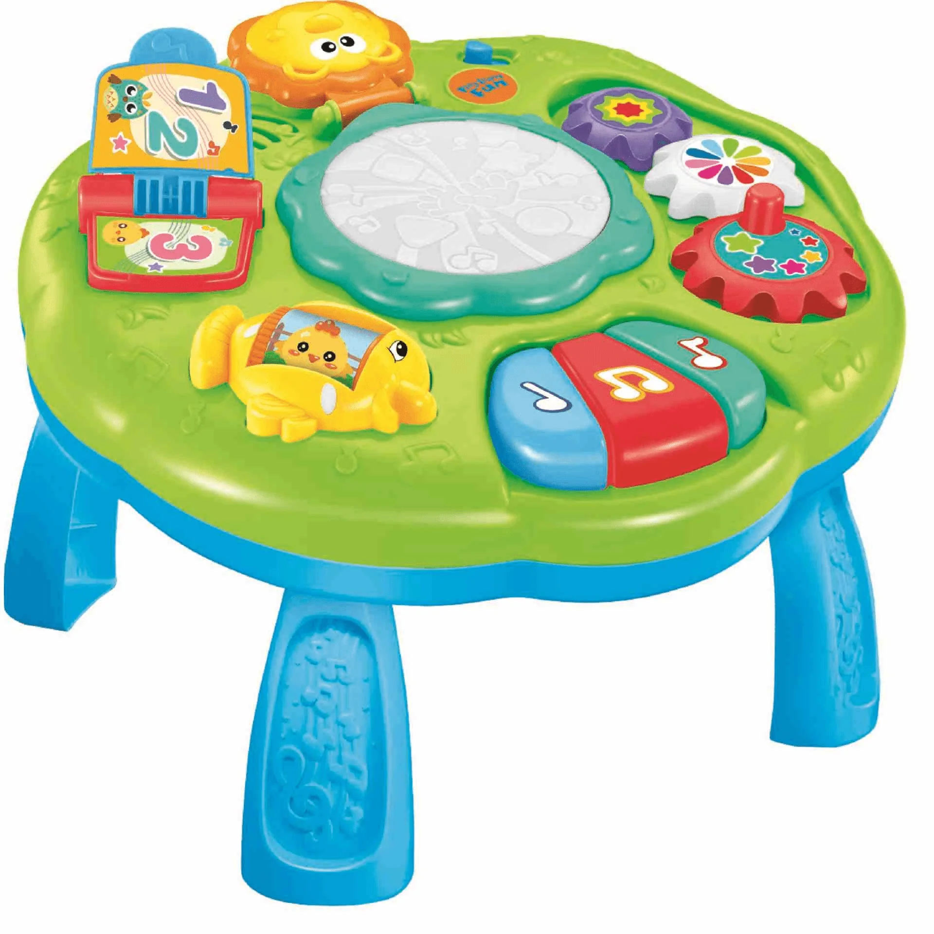 Mesita Luz y Sonido Infant Planet - Juguete Interactivo para Bebés