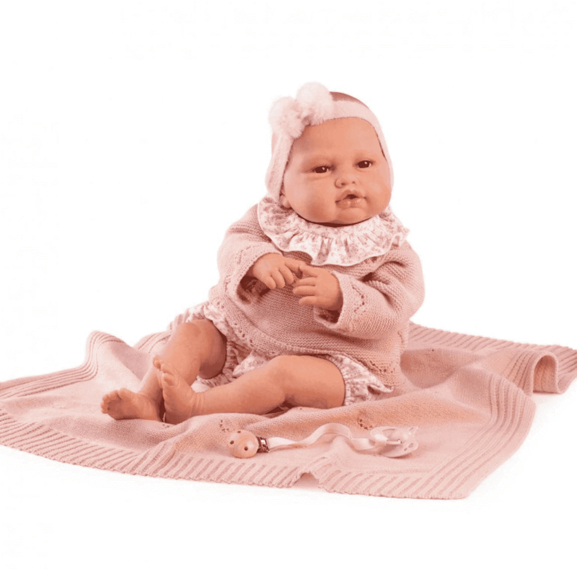 Mi Pequeño Reborn Tufi con Fular Portabebé - Antonio Juan - Image 3