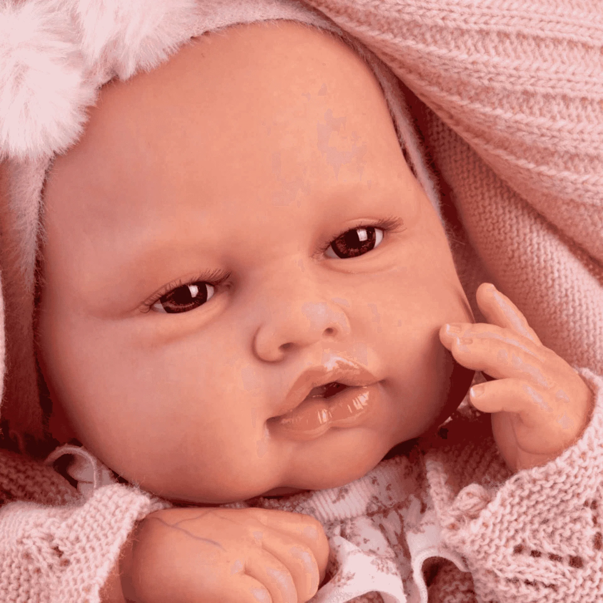 Mi Pequeño Reborn Tufi con Fular Portabebé - Antonio Juan - Image 4