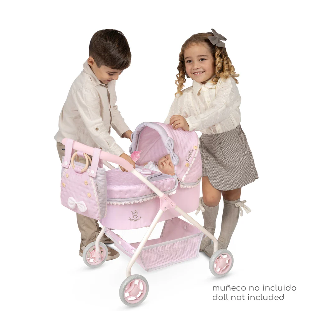 Mi Primer Cochecito de Muñecas con Accesorios De Cuevas - Image 3