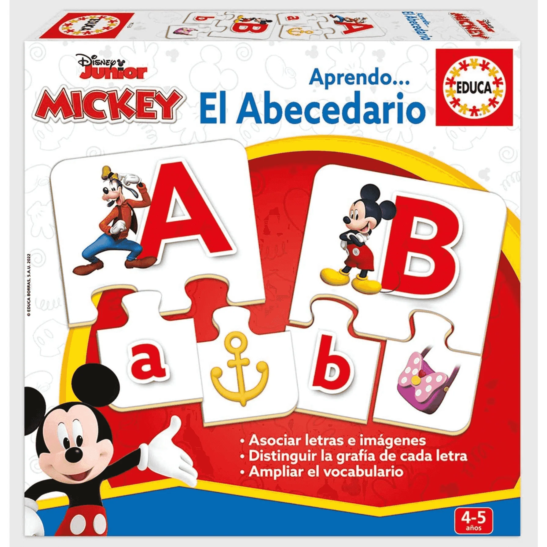 Mickey and Friends Aprendo El Abecedario