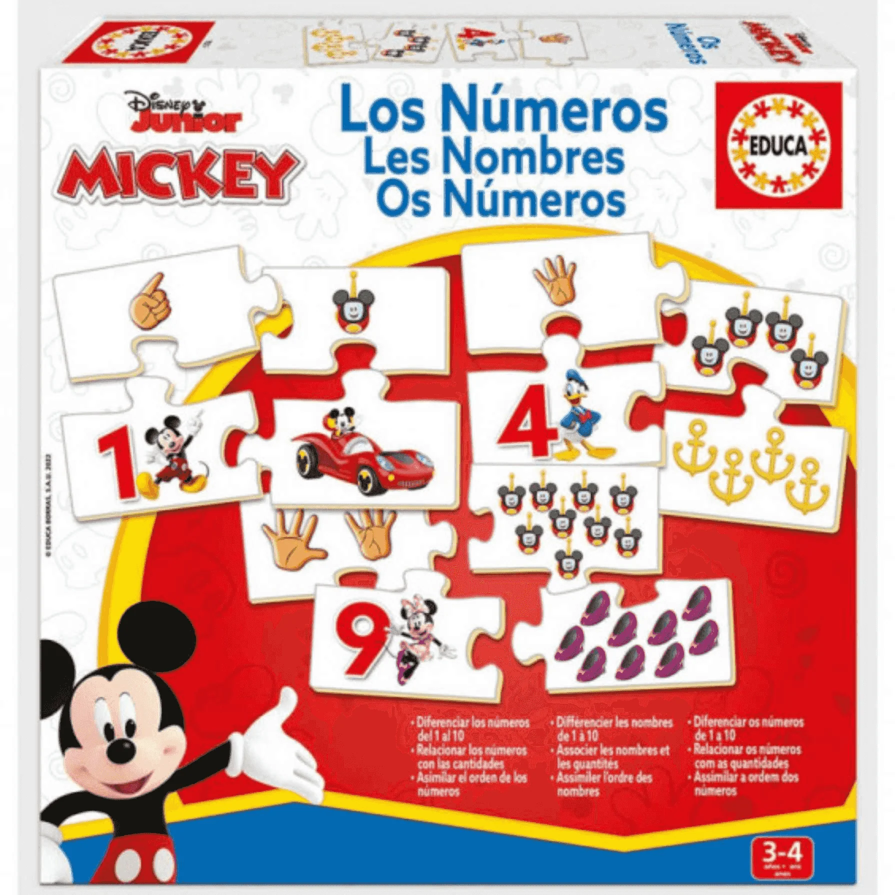 Mickey and Friends Aprendo Los Números