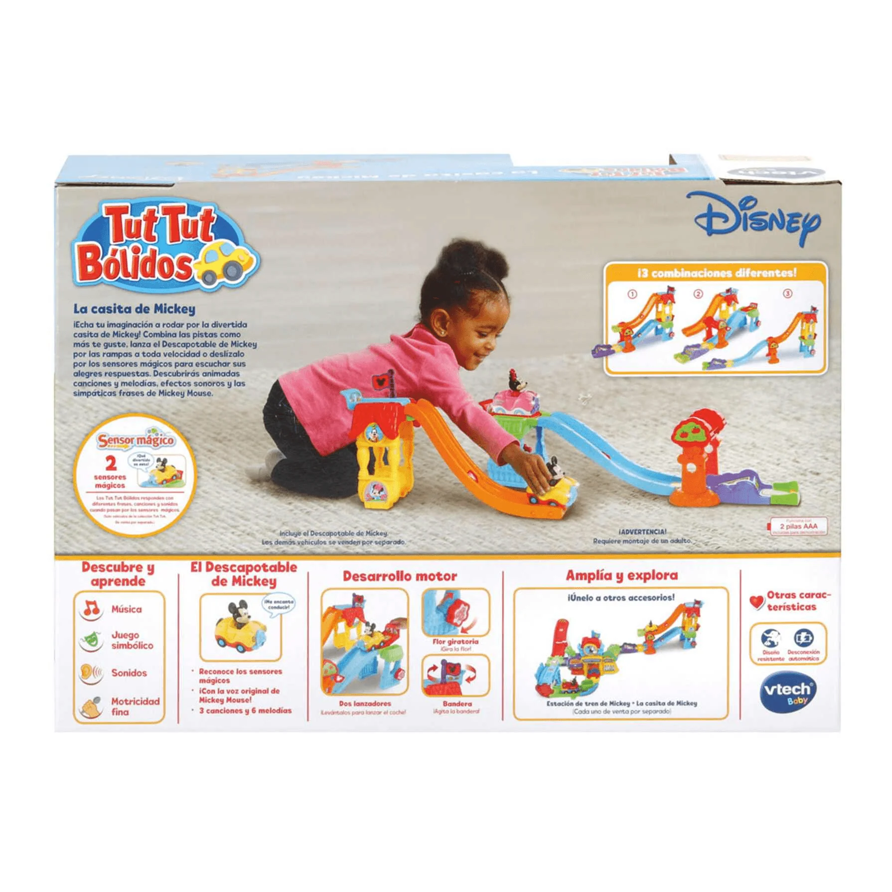 Mickey Mouse Tut Tut Bólidos La Casita de Mickey| Juguete Infantil - Image 7