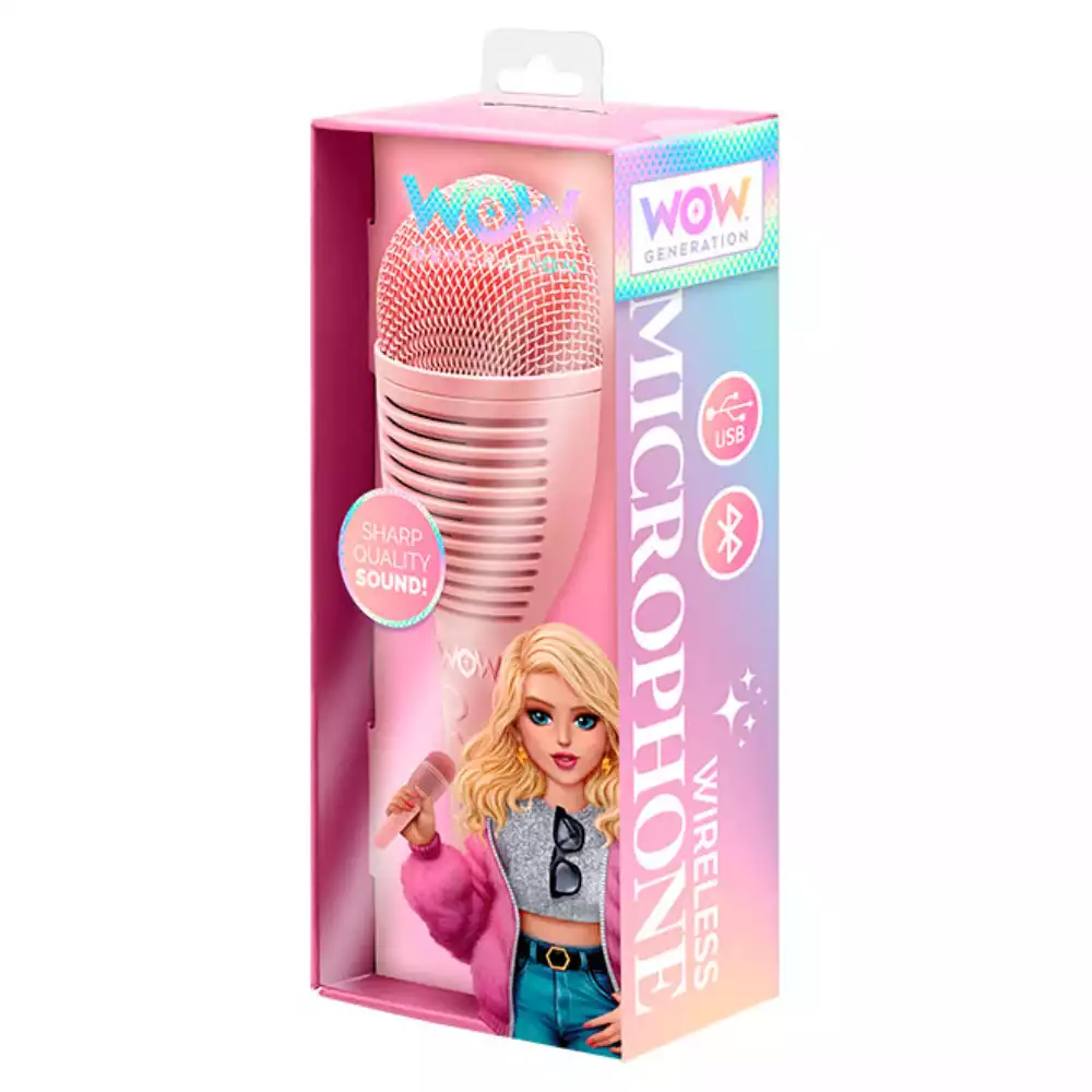 Micrófono Bluetooth WOW Generation con Grabadora - Image 2