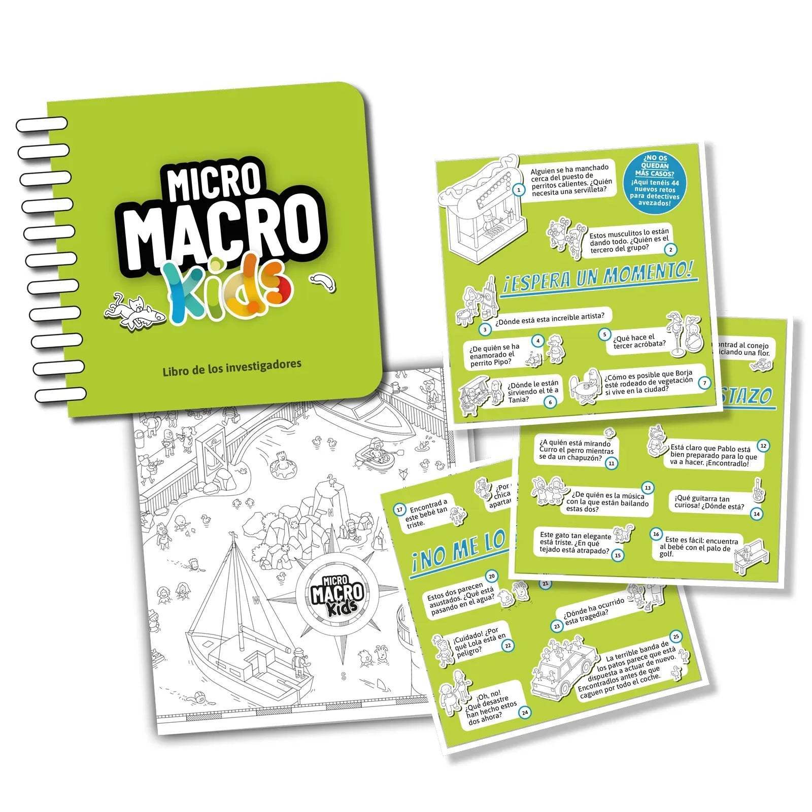 MicroMacro Kids: ¡Qué locura de parque! – Juego de deducción cooperativo para peques - Image 2