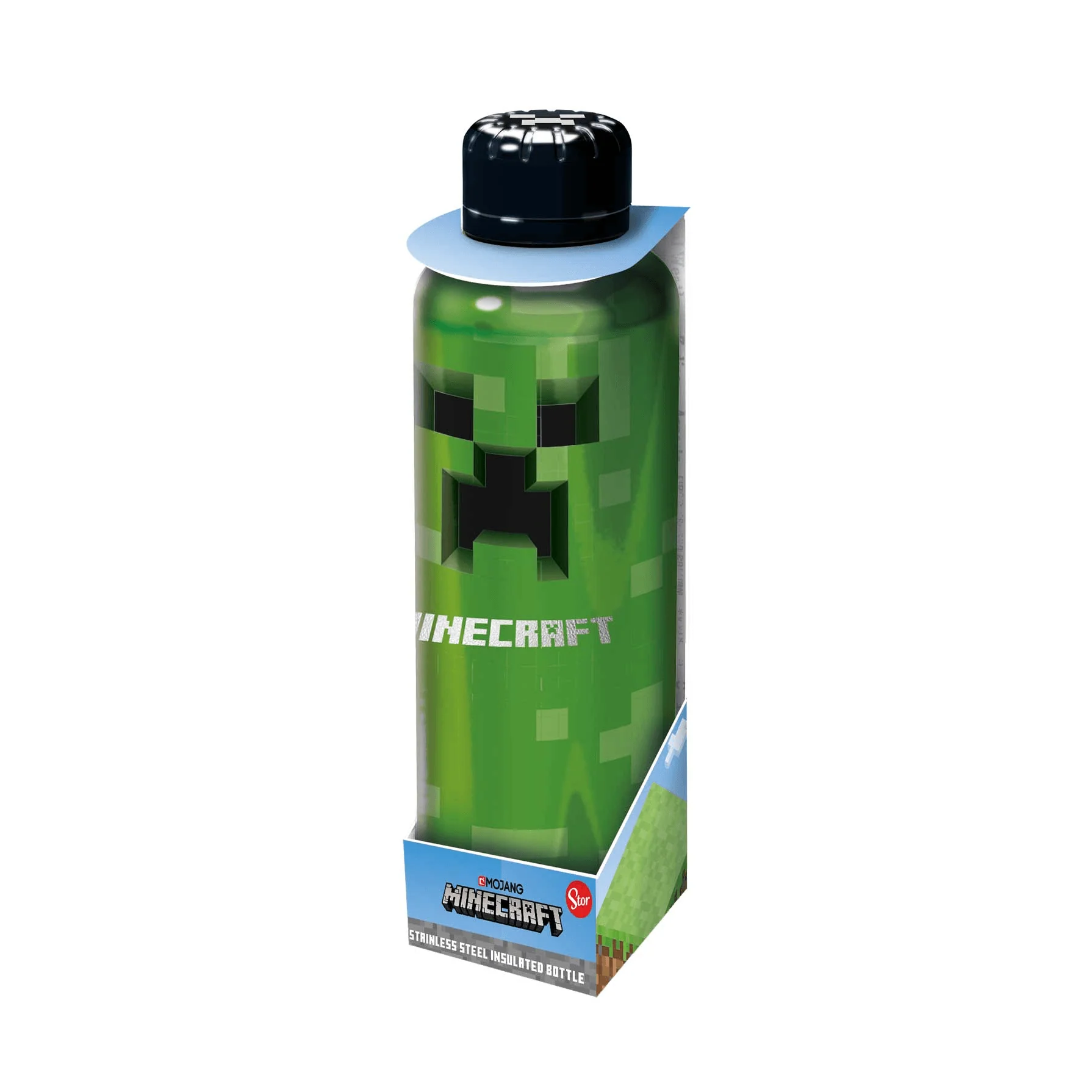 Minecraft Botella Termo de Acero Inoxidable Creeper 515 ml