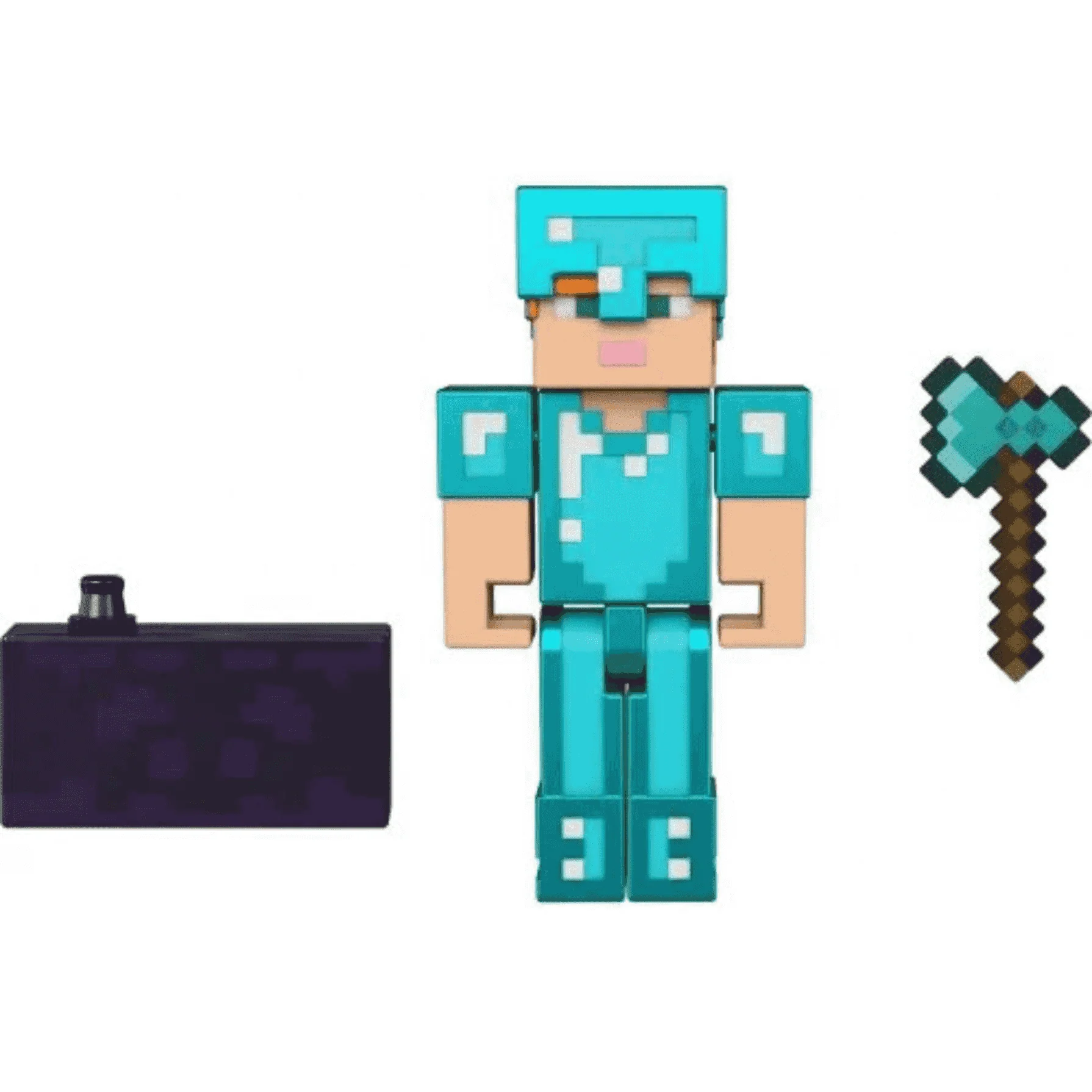 Minecraft Figura Articulada Alex in Diamond Armor 8 cm