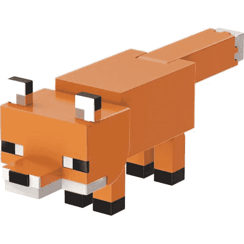Minecraft Figura Articulada Fox 8 cm