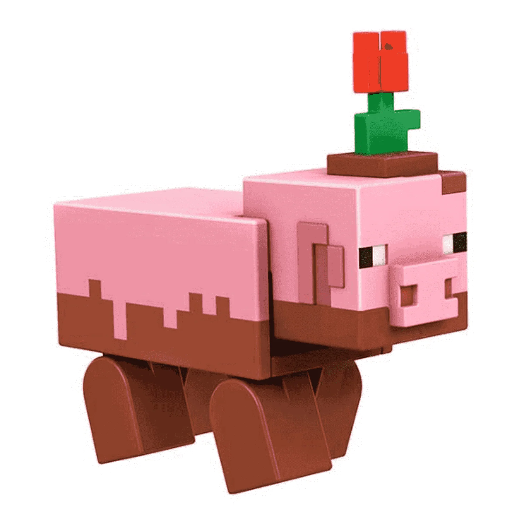 Minecraft Figura Articulada Muddy Pig 8 cm