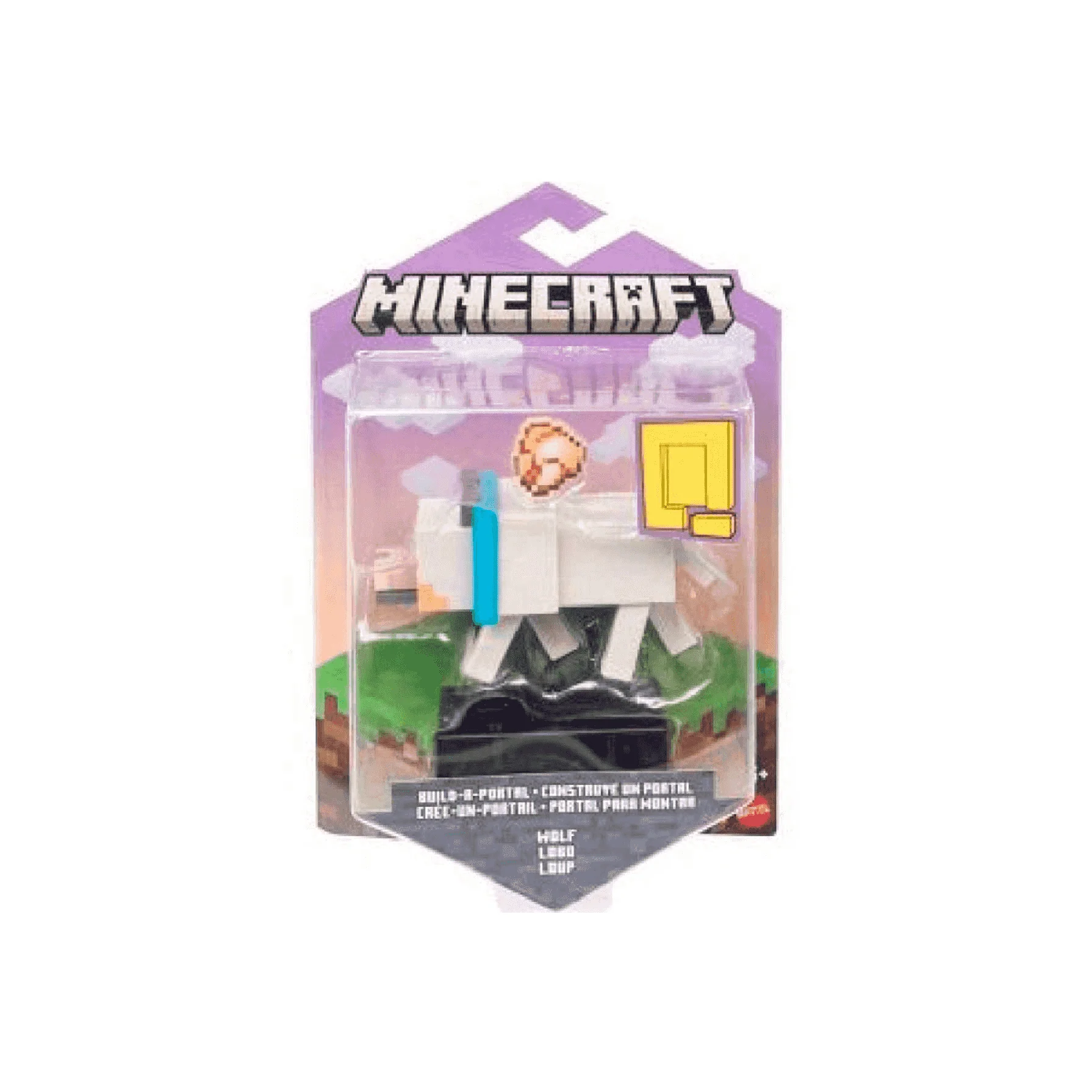 Minecraft Figura Articulada Wolf 8 cm - Image 2