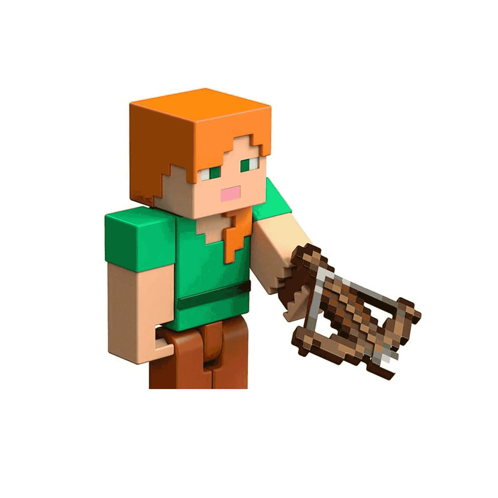 Minecraft  Pack 2 Figuras Flex vs Fantasma