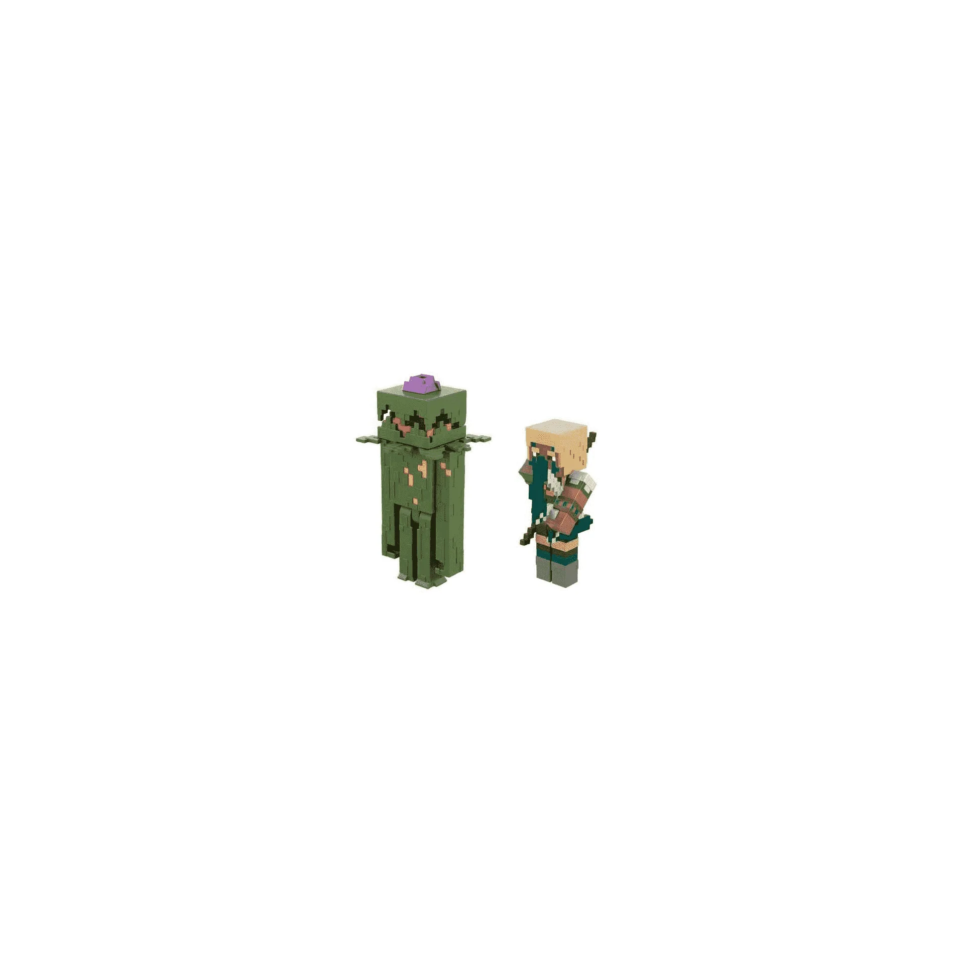 Minecraft Pack de 2 Figuras Explorador and Whi - Image 2
