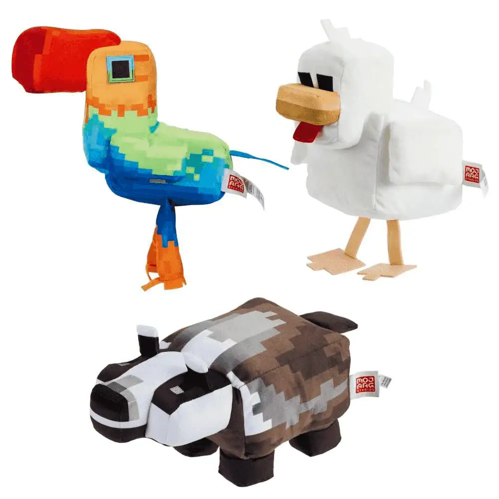 Minecraft Peluche básico 20 cm surtido - Juguete de Minecraft