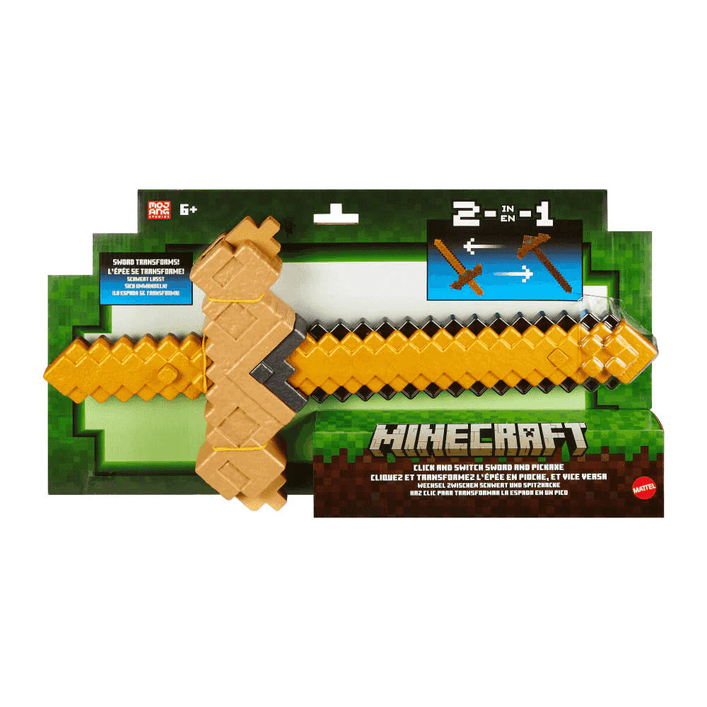 Minecraft Pico de Hierro Juguete de Imitación Tamaño Infantil