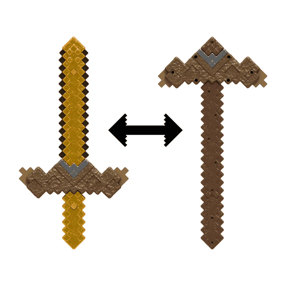 Minecraft Pico de Hierro Juguete de Imitación Tamaño Infantil - Image 2