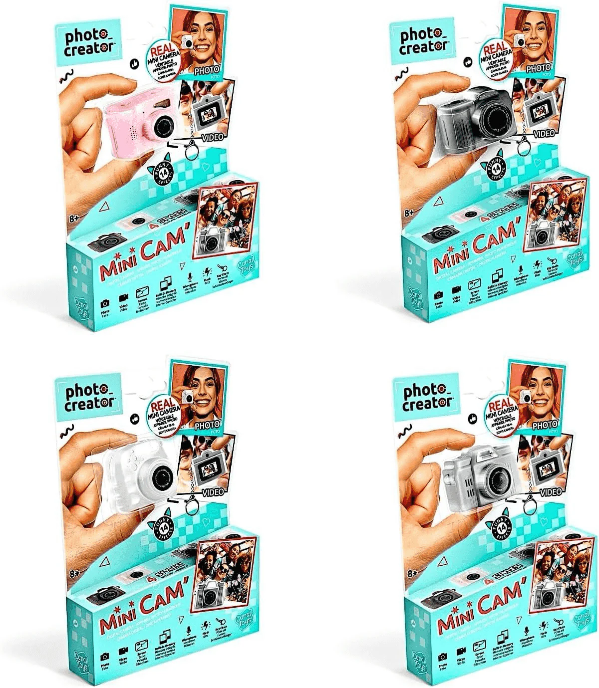 Mini Cámara Digital Infantil Photo Creator Canal Toys – Fotos y Vídeo con Efectos - Image 2