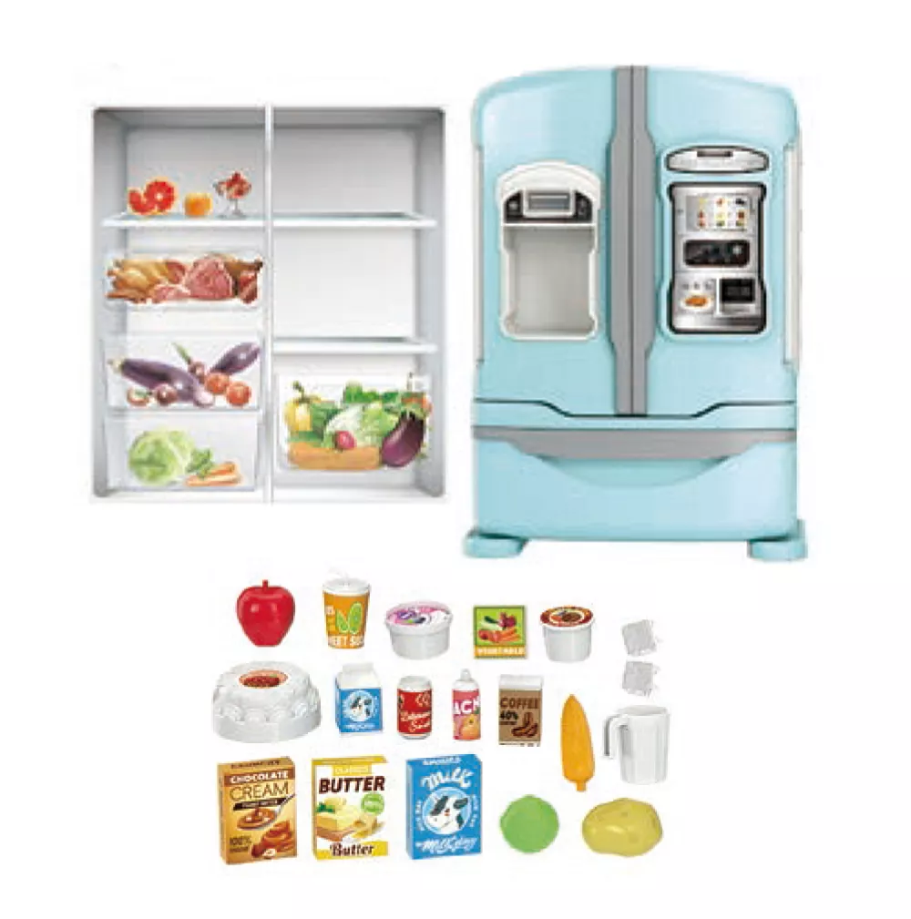 Mini Frigo Role Planet – Nevera de Juguete con Luz y Sonido (20 piezas) - Image 6