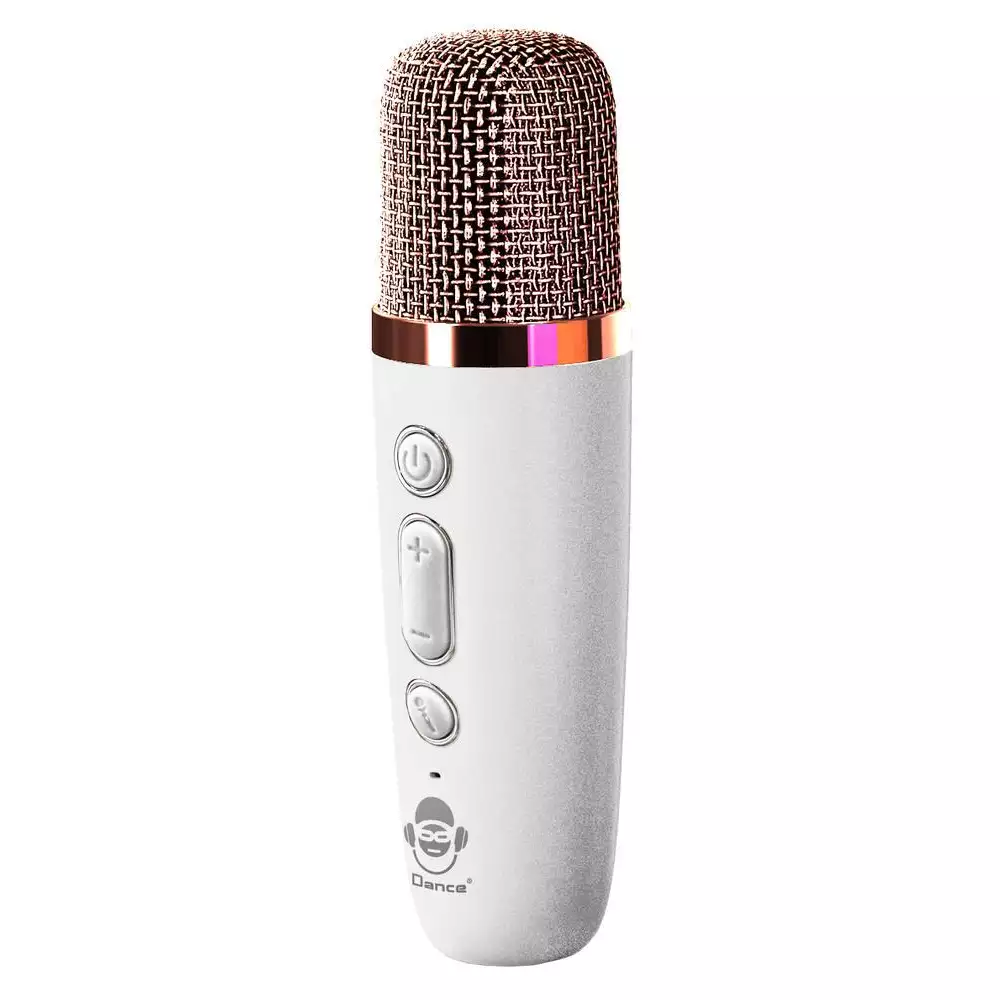 Mini Set de Karaoke iDance – Blanco - Image 4