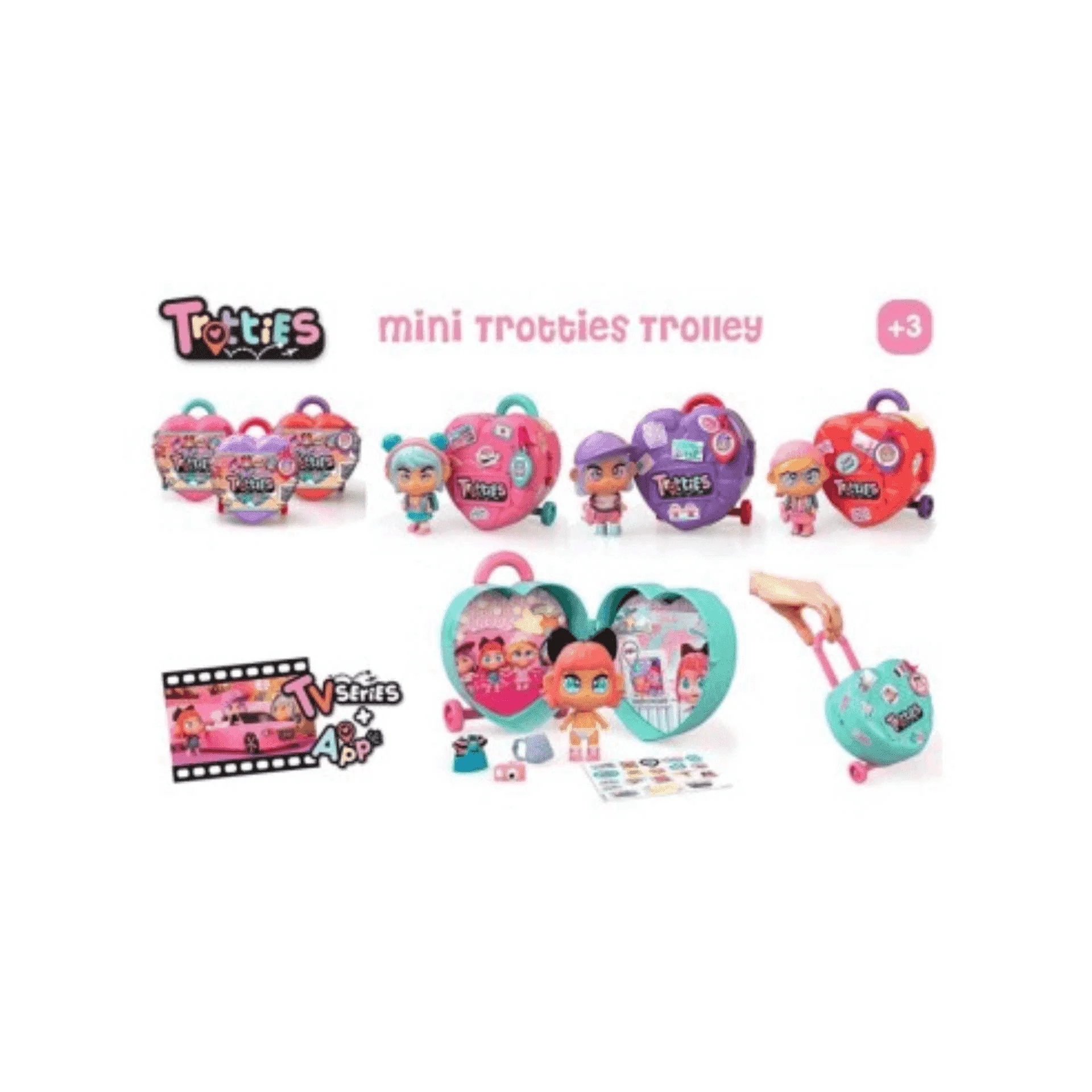 Mini Trotties Trolley Surtido