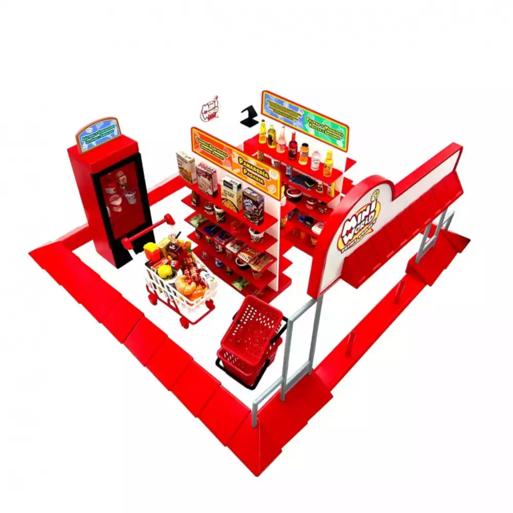 Mini World Playset Supermercado Mini Coleccionables - Image 5