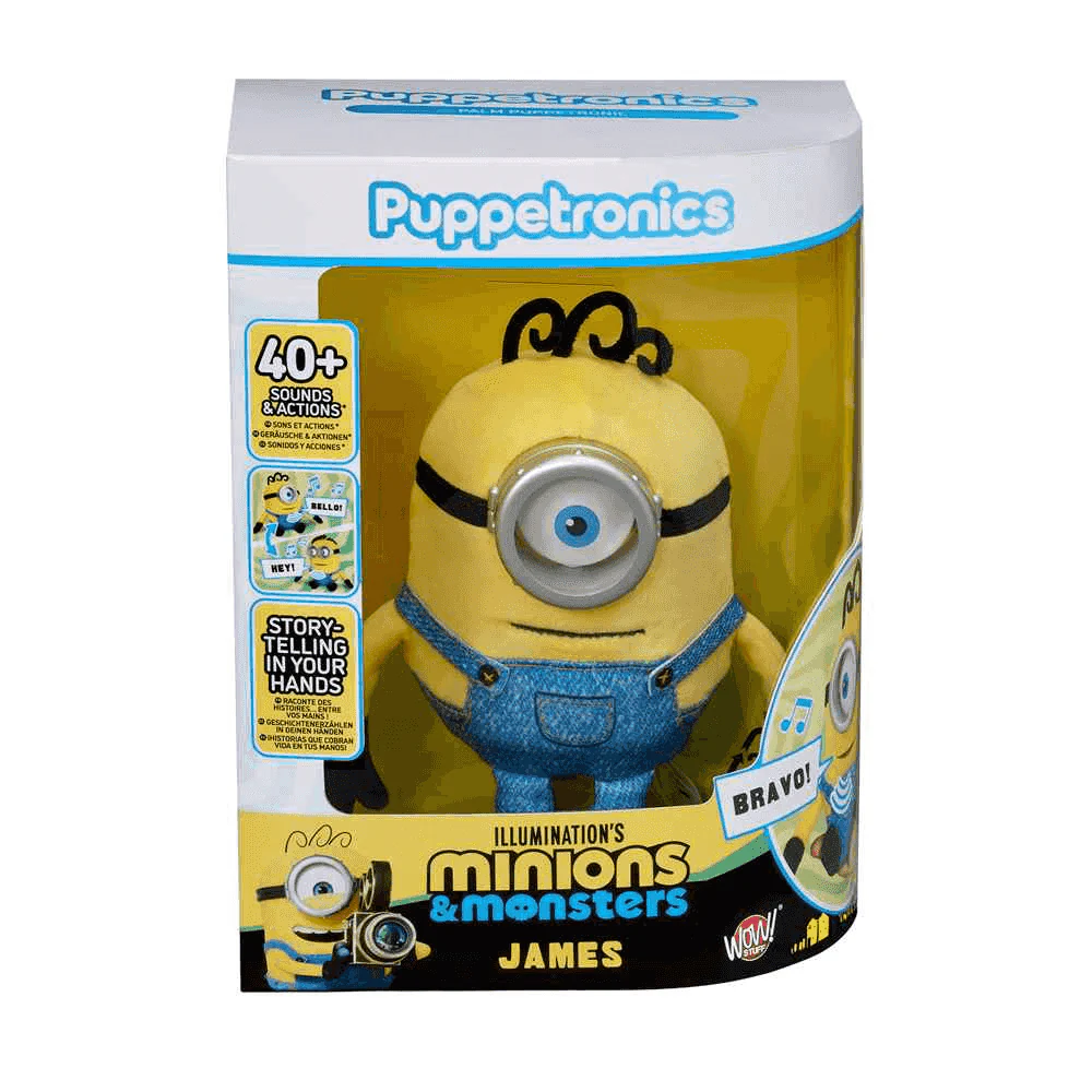 Minions James Palm Puppetronic Muñeco Interactivo 18 cm (6A+) - Image 3