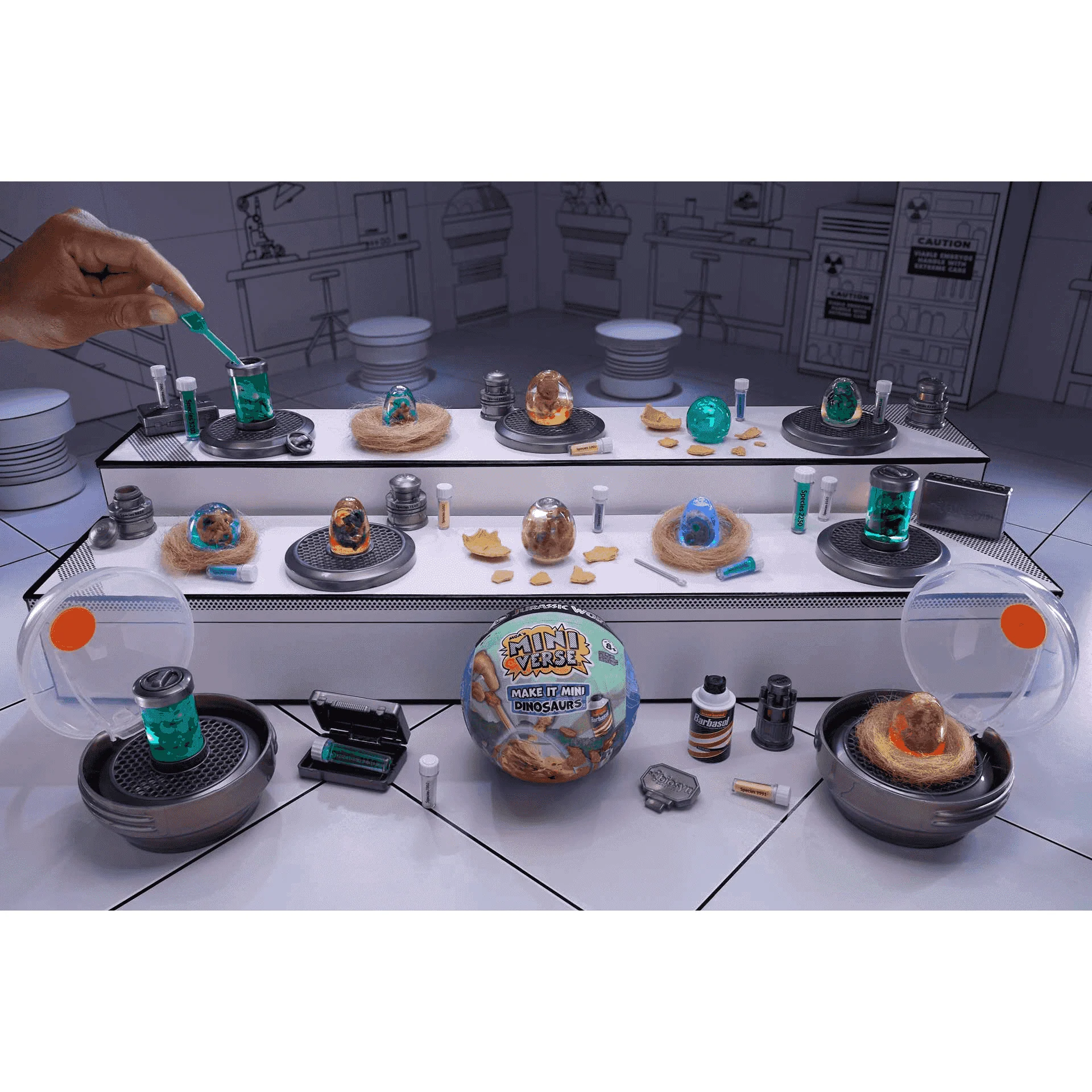 Miniverse Jurassic World con Make It Mini Dinosaurs - Image 7