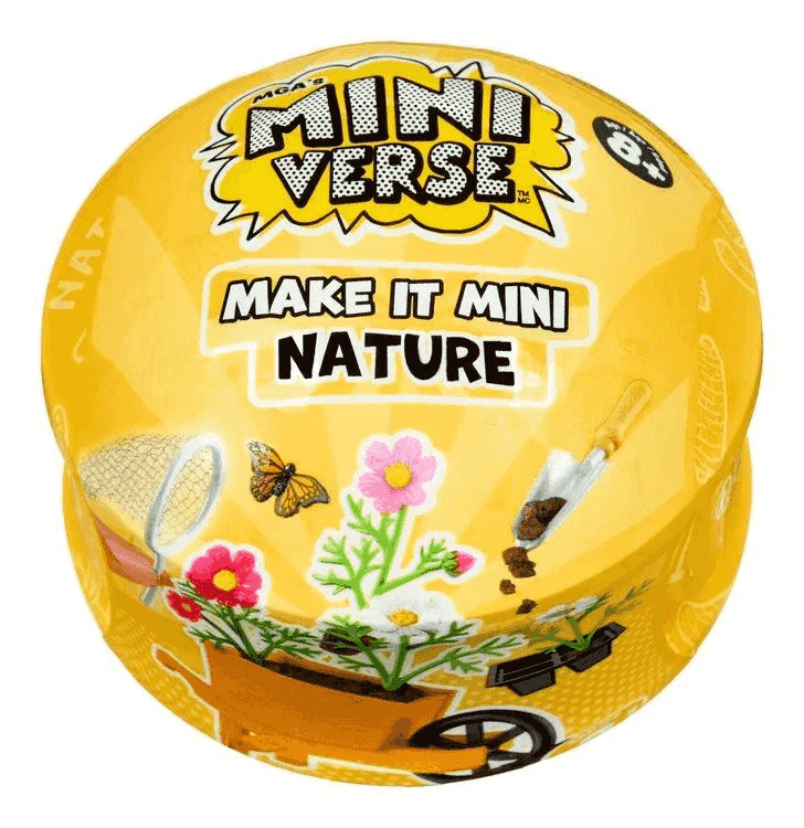 Miniverse Make It Mini Nature Serie 3 Bola Sorpresa Plantas y Huerto en Miniatura MGA