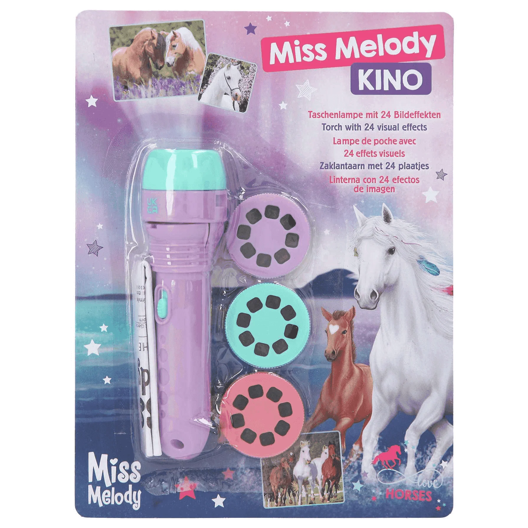 Miss Melody Linterna con Efectos Visuales