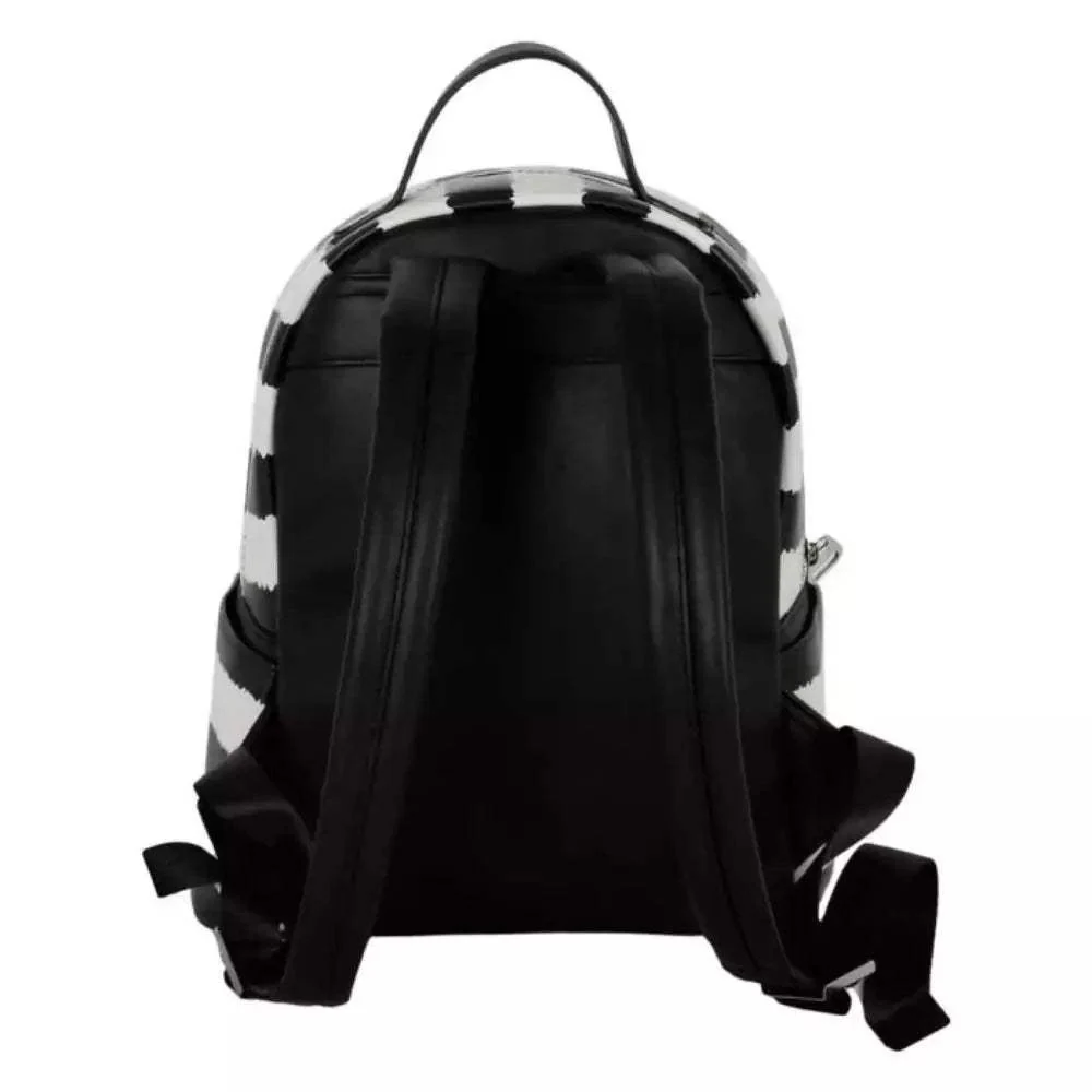 Mochila Beetlejuice Rayas Blanco y Negro Heady Stripes - Image 2