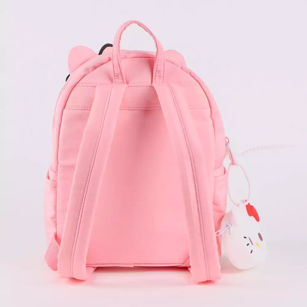 Mochila Casual Moda Hello Kitty – Rosa con Lazo 3D - Image 2