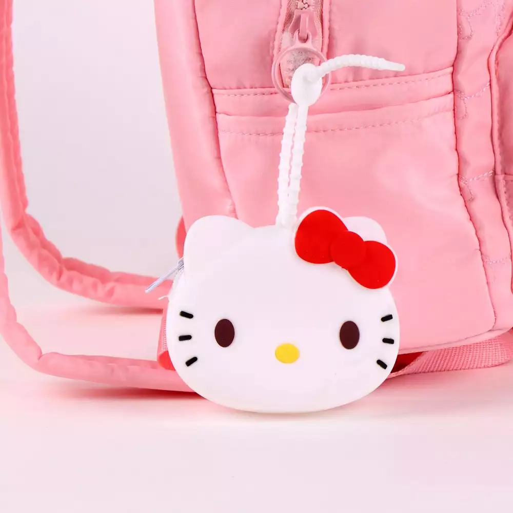 Mochila Casual Moda Hello Kitty – Rosa con Lazo 3D - Image 9